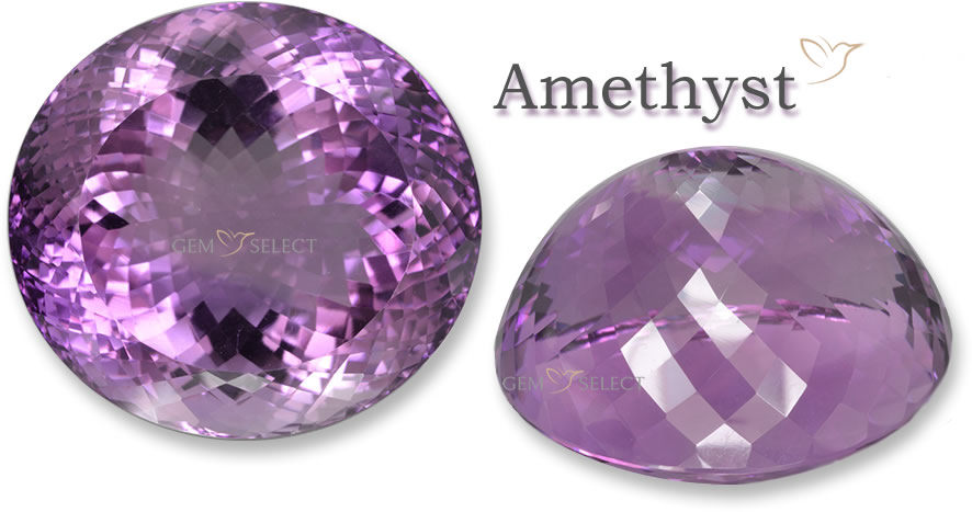 紫水晶宝石的大照片