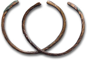 古罗马青铜手链