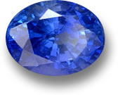 椭圆形 锡兰蓝宝石