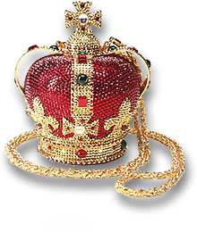迈克尔·杰克逊的皇冠形米诺迪埃复制品
