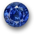 蓝色马达加斯加蓝宝石