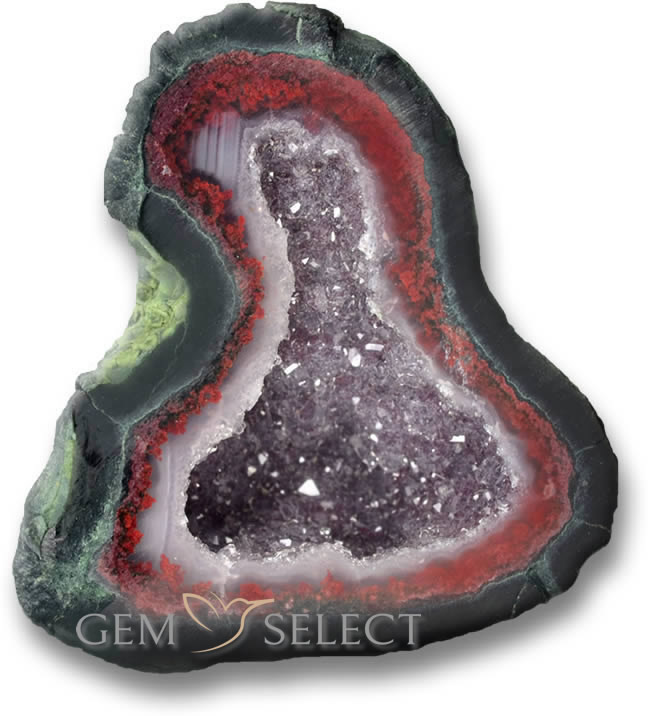 GemSelect 中的玛瑙晶洞宝石 - 大图