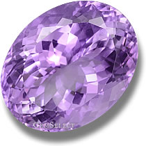 内部无瑕的紫水晶宝石