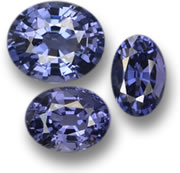 蓝色尖晶石宝石