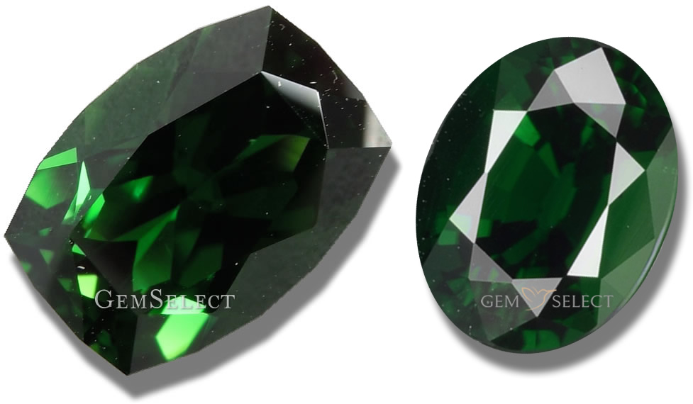 GemSelect 的铬碧玺宝石 - 大图