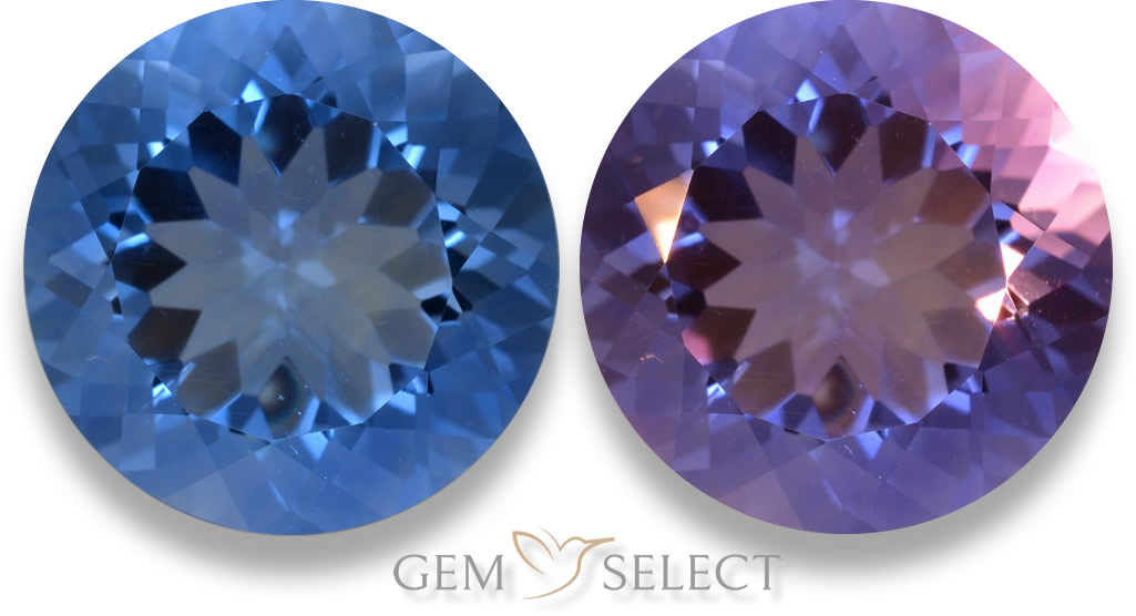 GemSelect 的变色萤石宝石 - 大图片