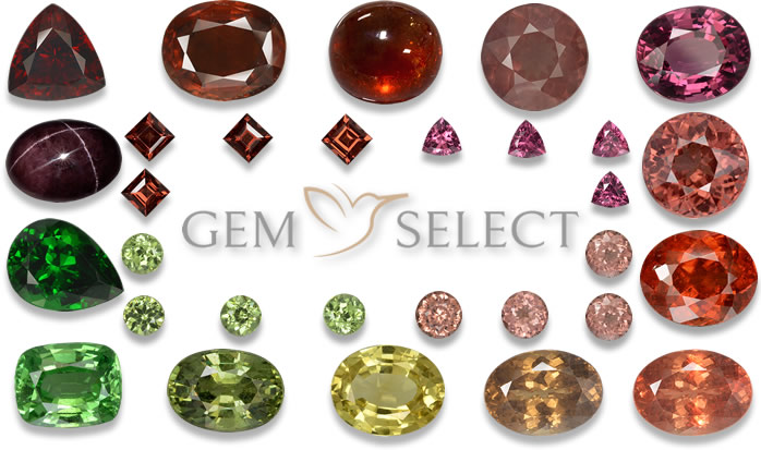来自 GemSelect 的石榴石宝石 - 大图