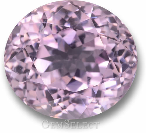 天然紫锂辉石宝石