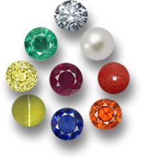 九种神圣宝石被认为具有有益的特性