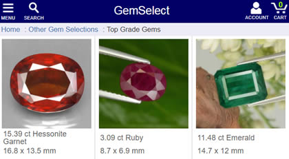 GemSelect 宝石网站