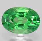 Natural tsavorite