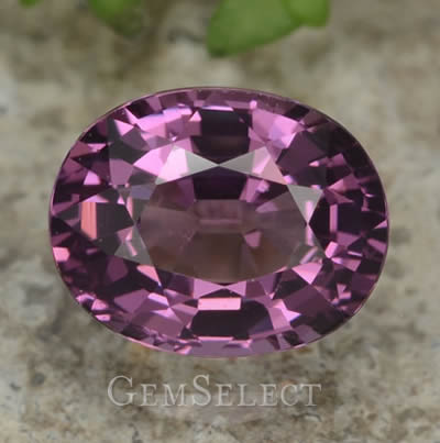 产自坦桑尼亚的粉红尖晶石
