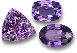 紫色蓝宝石宝石