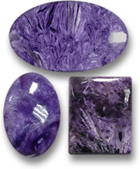 紫色紫铜榴石宝石