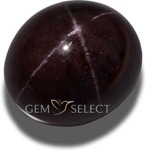 来自 GemSelect 的星形石榴石宝石 - 大图