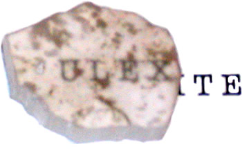 Ulexite 粗糙传输文本