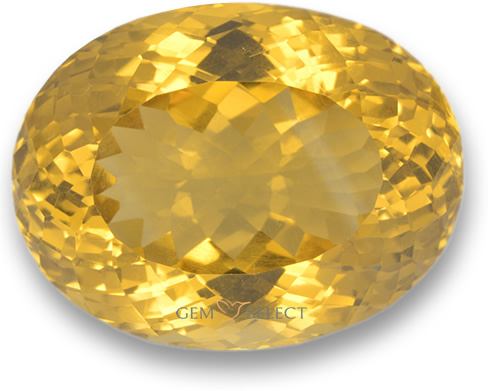 GemSelect 的黄水晶宝石 - 大图像