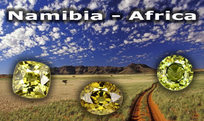 产自纳米比亚的宝石 - 非洲