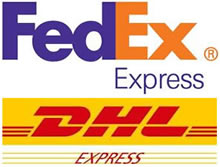 FedEx 和 DHL 快递运输
