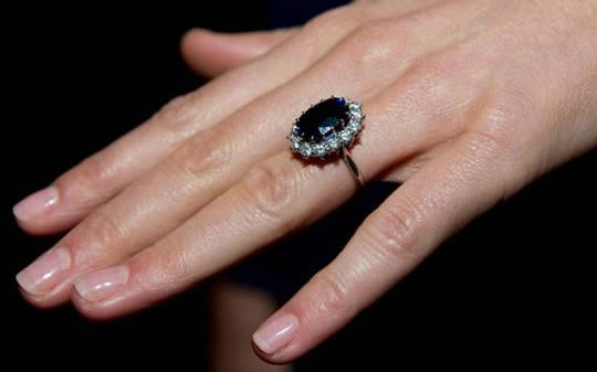 凯特·米德尔顿的订婚戒指
