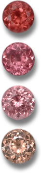 购买马来亚石榴石 Color Range of Malaya Garnet