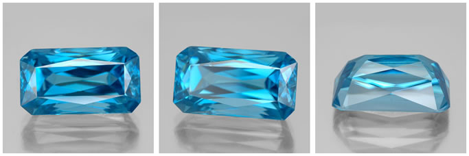 GemSelect 的顶级蓝色锆石 Top Grade Blue Zircon from GemSelect