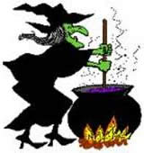 女巫正在做饭！