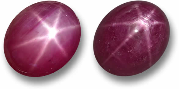 散装星光红宝石出售