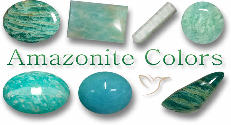 Amazonite 颜色范围