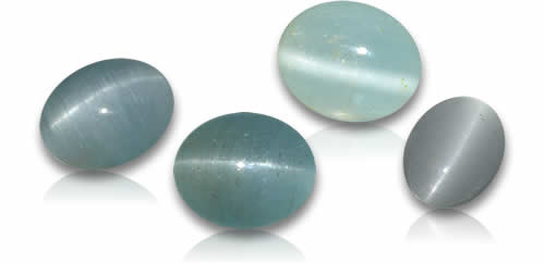 Cat's Eye Aquamarine Gemstones