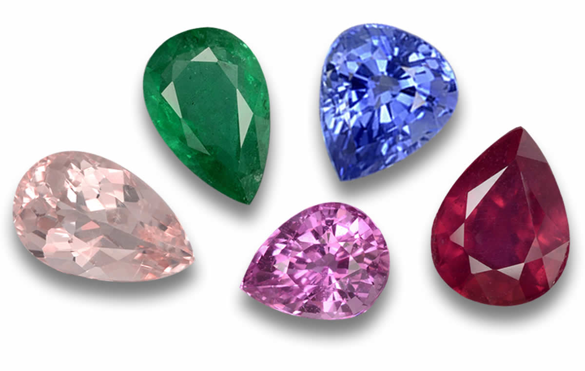 用于吊坠设计的天然散石