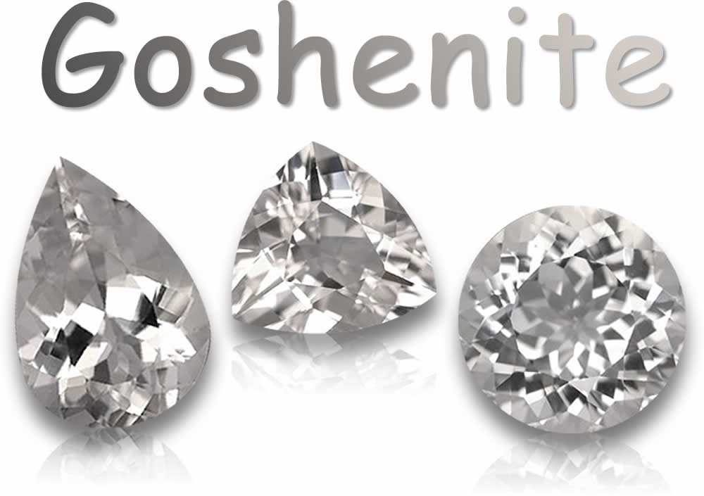 天然 Goshenite 宝石