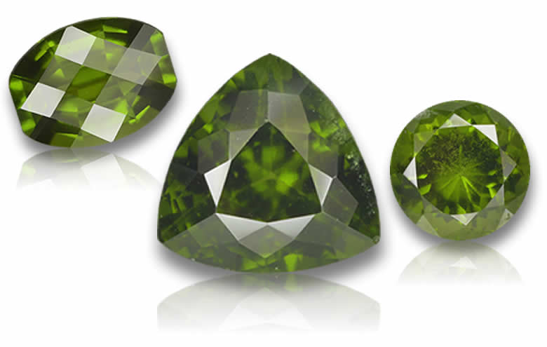 Loose Idocrase Gemstones – Shop Natural Idocrase aka Vesuvianite Gemstones