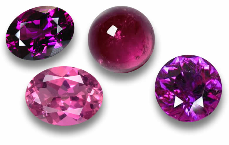 Purple Tourmaline: Natural Oval, Round, Pear Purple Tourmaline. Wholesale Purple Tourmalines
