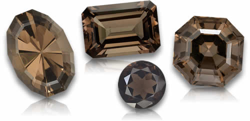 Smoky Quartz Gemstones