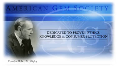 罗伯特。美国宝石协会 (AGS) 创始人 M Shipley