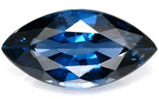 来自坦桑尼亚的蓝色尖晶石