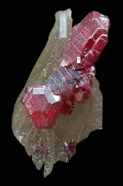 来自西班牙的朱砂水晶 Cinnabar Crystals from Spain