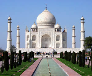 印度著名的泰姬陵