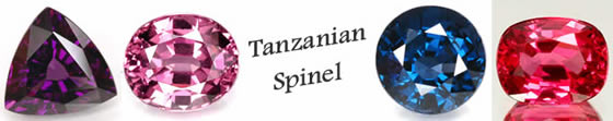 稀有天然坦桑尼亚尖晶石