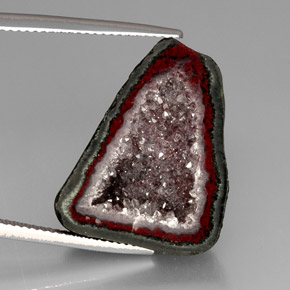 16.82克拉天然玛瑙晶洞，异形，不透明