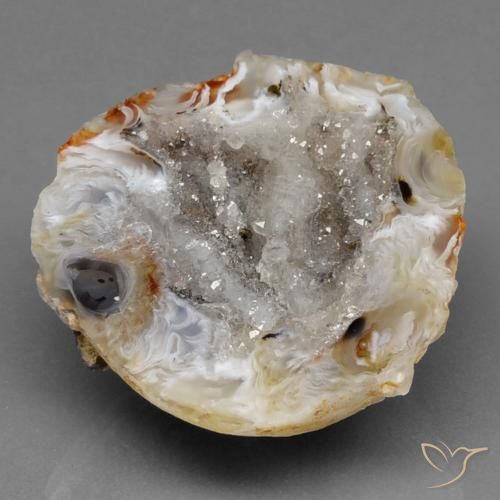 44.83ct 天然 彩色 玛瑙晶洞, 花式切割, 不透明