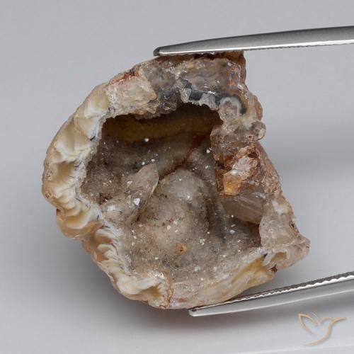 40.83ct 天然 彩色 玛瑙晶洞, 花式切割, 不透明
