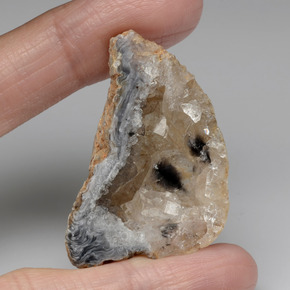 55.91克拉天然多色玛瑙晶洞，异形，38.7×24.7毫米，不透明