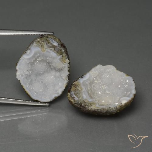 29.06ctw 天然 彩色 玛瑙晶洞, 花式切割, 不透明