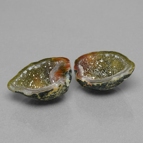 克拉天然玛瑙晶洞，异形，不透明