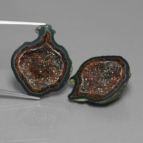 克拉天然玛瑙晶洞，异形，不透明