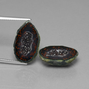 克拉天然玛瑙晶洞，异形，不透明