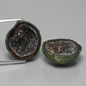 克拉天然玛瑙晶洞，异形，不透明