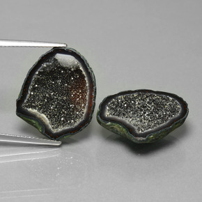 16.69克拉天然玛瑙晶洞，异形，不透明